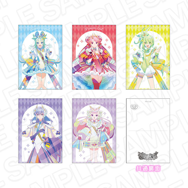 プリンセッションオーケストラ手描きイラスト、ポストカード オリジナルTVアニメ「プリンセッション・オーケストラ」 ポストカード