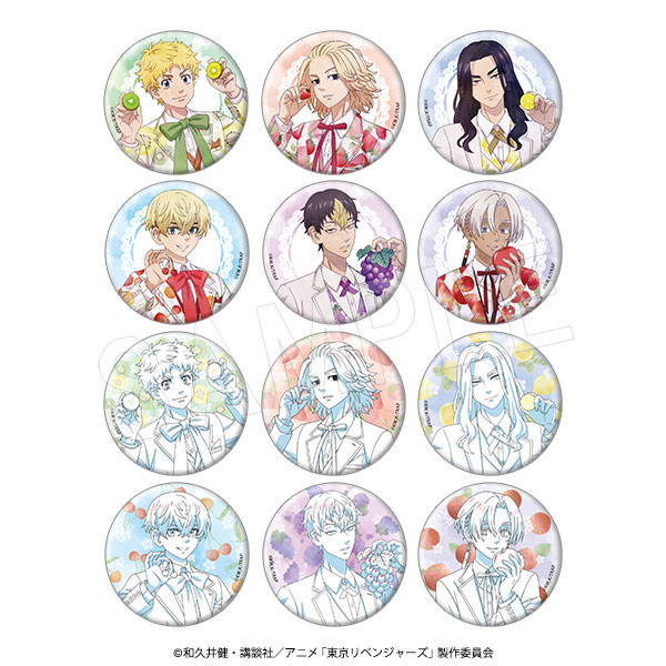 東京リベンジャーズ トレーディングホロ缶バッジ Fruits a la Mode 12個入りBOX