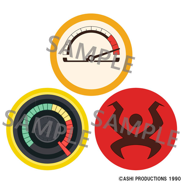 NG騎士ラムネ＆40 缶バッジセット (熱血メーター＆血圧メーター)[クロノア]《０３月予約》