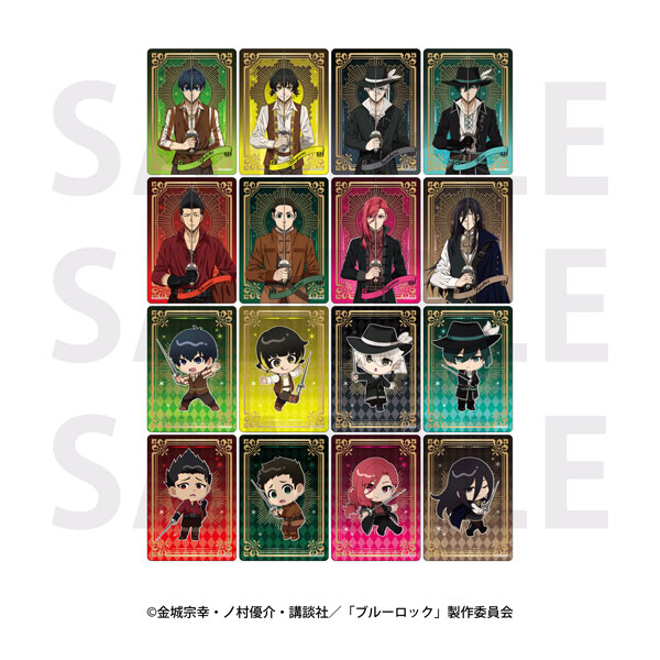 TVアニメ『ブルーロック』三銃士コンセプト トレーディングクリアカード 16個入りBOX[イーディス]《０３月予約》