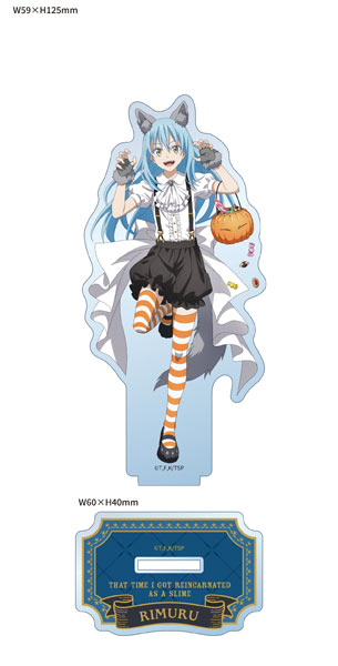 転生したらスライムだった件 描き下ろしアクリルスタンド(リムル/ハロウィン)