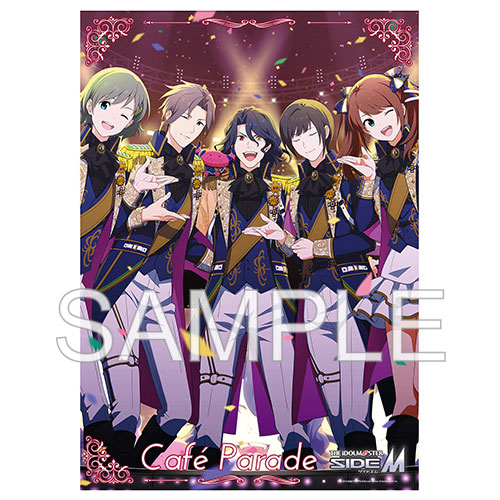 アイドルマスター SideM A3クリアポスター 「Cafe Parade」Ver.[つくり