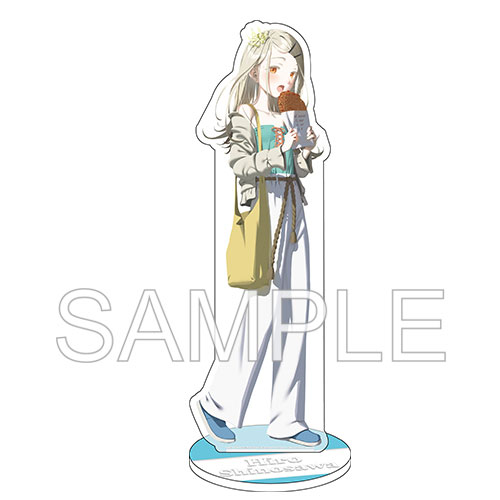 学園アイドルマスター　篠澤広　寶島食光　アクリルスタンド　ラバーマット アイドルマスター』シリーズ台湾POP Store『寶島食光』グッズ アクリル