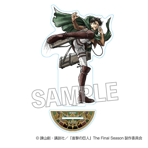 進撃の巨人 激高！！アクリルスタンド リヴァイ[PROOF]《０２月予約》