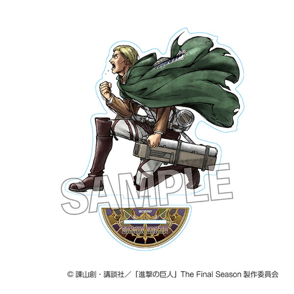 進撃の巨人 激高！！アクリルスタンド エルヴィン[PROOF]《０２月予約》