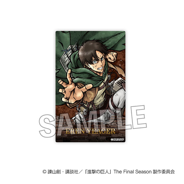 進撃の巨人 激高！！アクリルカード エレン[PROOF]《０２月予約》