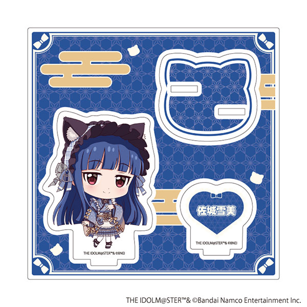 アクリルスタンドプレート「アイドルマスター シンデレラガールズ」04/佐城雪美 和洋可憐ver.(ミニキャライラスト)[A3]《在庫切れ》
