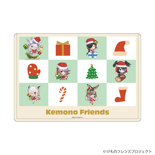 キャラクリアケース「けものフレンズ」07/集合デザイン クリスマスver.(フォトきゃらイラスト)[A3]《０３月予約》