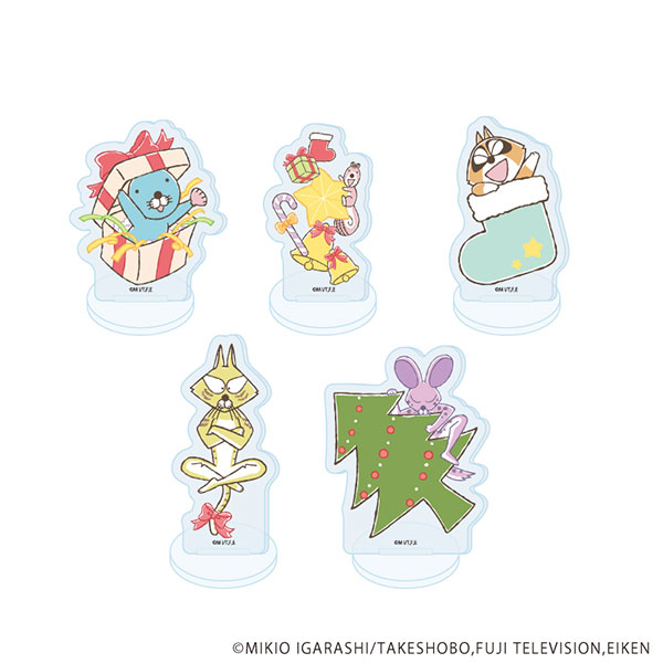 アクリルぷちスタンド「ぼのぼの」03/クリスマスver. 公式イラスト 5個入りBOX[A3]《０３月予約》