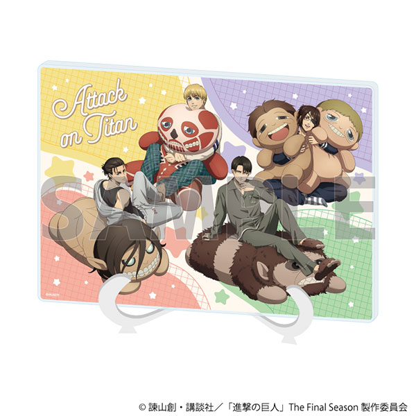 アクリルアートボード(A5サイズ)「TVアニメ『進撃の巨人』The Final