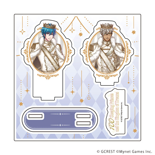 夢王国と眠れる100人の王子様 夢100 ラス アクリルスタンド 夢王国と眠れる100人の王子様 ふぉーちゅん☆アクリルスタンド