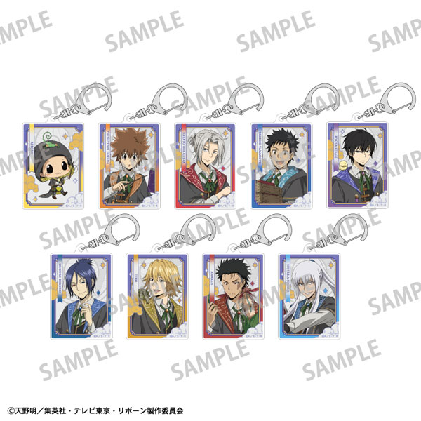家庭教師ヒットマンREBORN！ トレーディングアクリルキーホルダー/アカデミー研究者 9個入りBOX[カミオジャパン]《０２月予約》
