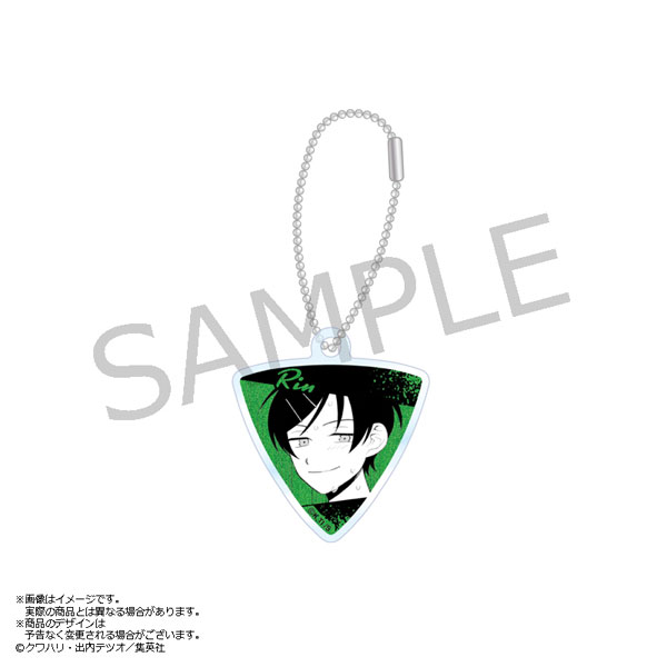 ふつうの軽音部 ギターピック型メタリックアクキー 幸山厘[あみあみ