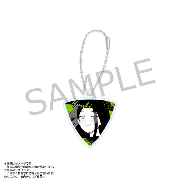ふつうの軽音部 ギターピック型メタリックアクキー 大道優希[あみあみ