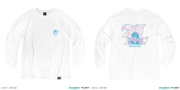 『DEATH NOTE』 第1弾 シーンイラストロングスリーブTシャツ 2(L)ホワイト S[AIR TWOKYO]《０３月予約》