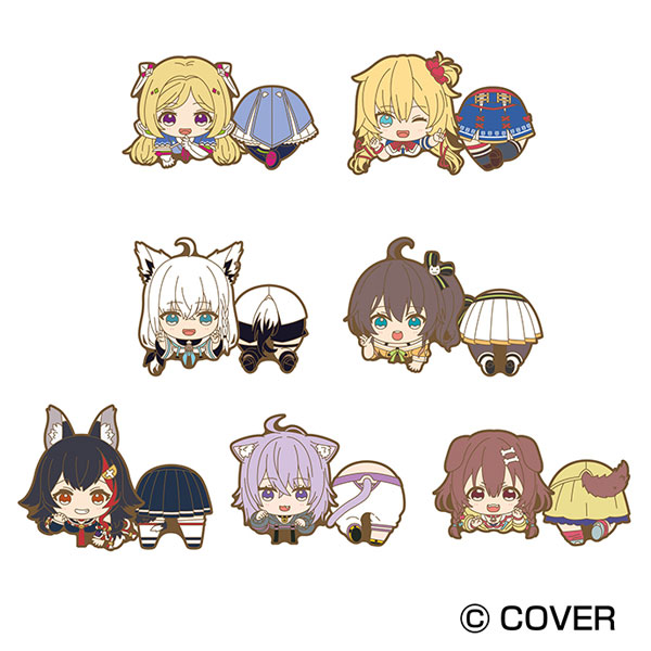 ホロライブ のっかりラバークリップ♯2　7個入りBOX[エンスカイ]《０３月予約》