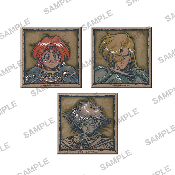 [原作35周年記念]『スレイヤーズ』スクエア缶バッジ3個セット[KADOKAWA]《０３月予約》