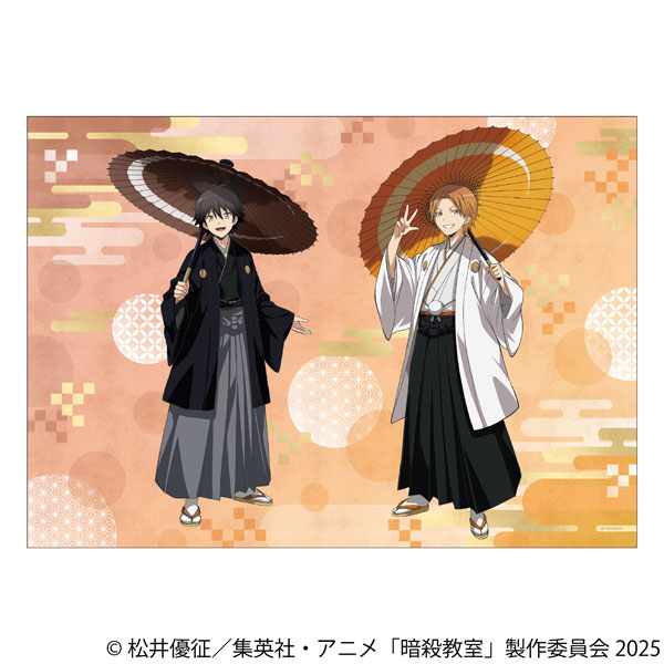 暗殺教室 A3クリアポスター 磯貝悠馬＆前原陽斗[ムービック]《発売済・在庫品》