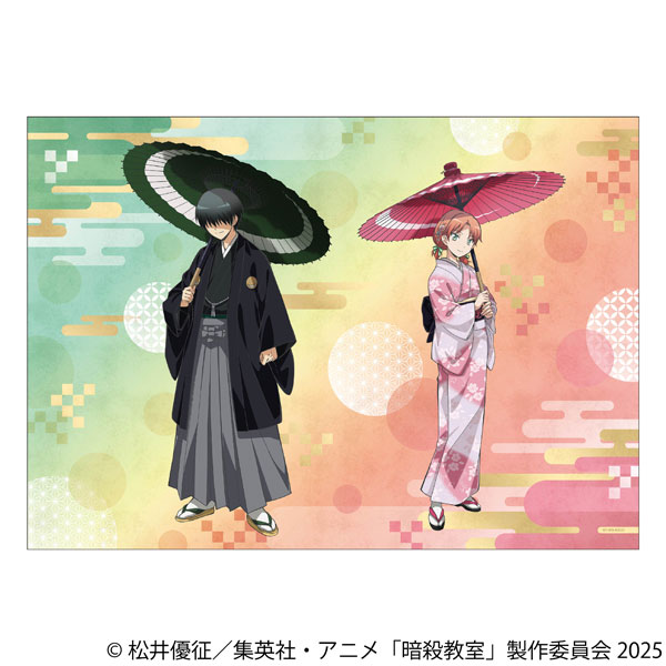 暗殺教室 A3クリアポスター 千葉龍之介＆速水凛香[ムービック]《03月