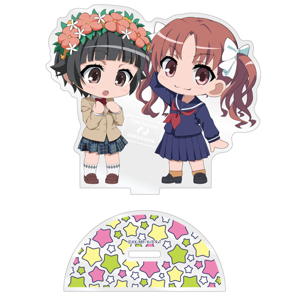 とある科学の超電磁砲T 制服交換白井黒子＆初春飾利アクリルスタンド[グルーヴガレージ]《発売済・在庫品》