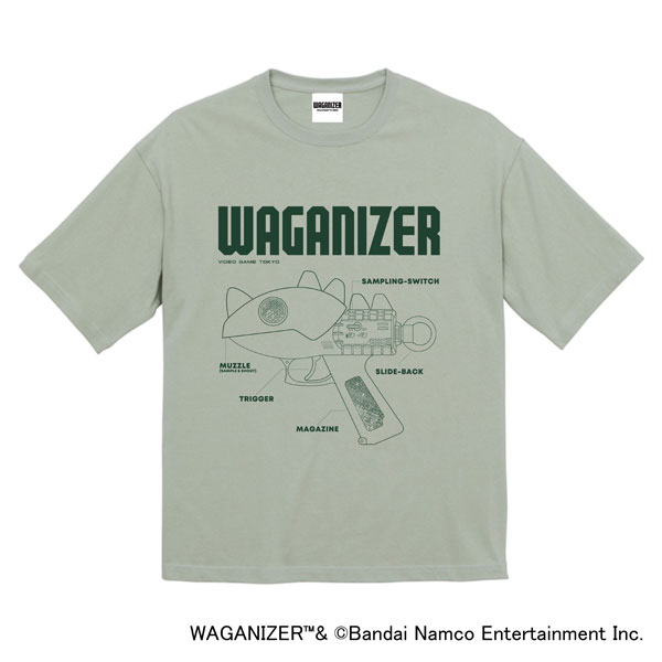 ワギャナイザー ビッグシルエットTシャツ/セージグリーン[Lam]《発売済・在庫品》