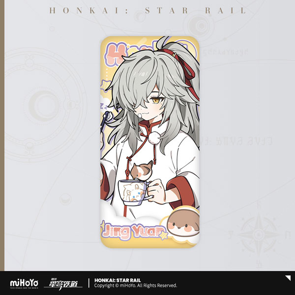 崩壊：スターレイル 男子寮シリーズ スクエア缶バッジ 景元[miHoYo