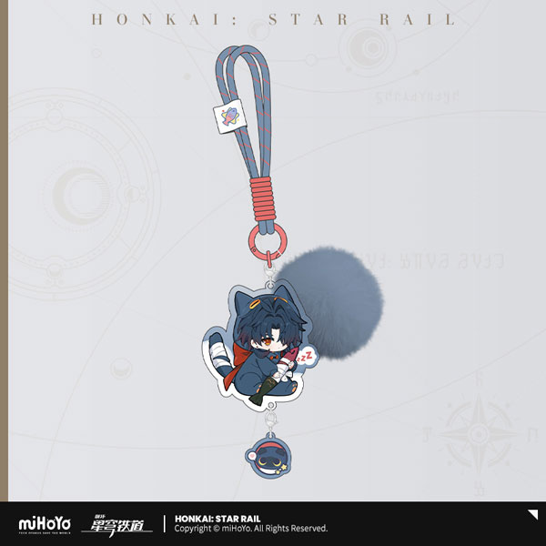 崩壊：スターレイル 男子寮シリーズ デフォルメアクリルストラップ 刃