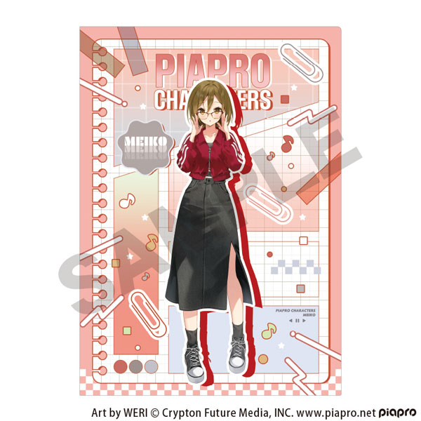 初音ミク シングルクリアファイル MEIKO メガネスタイル[クラックス