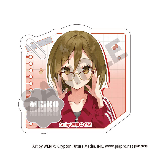 初音ミク アクリルヘアクリップ MEIKO メガネスタイル[クラックス]《０３月予約》