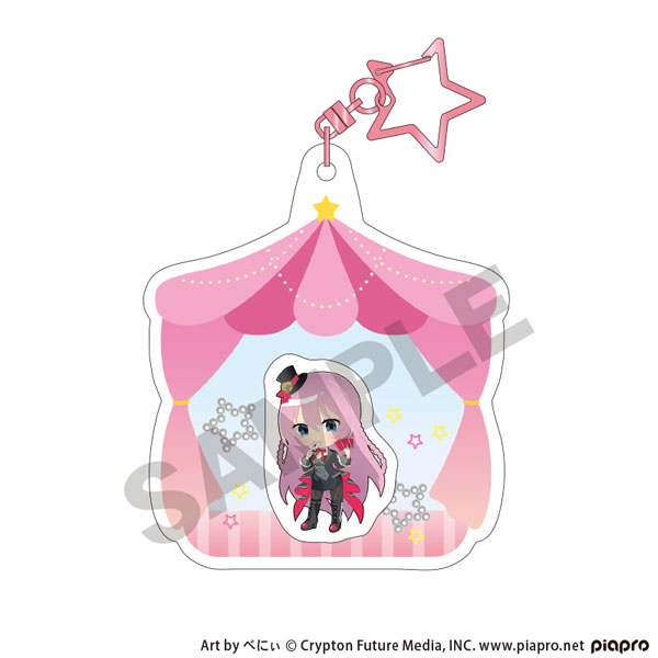 初音ミク エアインキーチェーン 巡音ルカ ブラックサーカスミニキャラ[クラックス]《０３月予約》