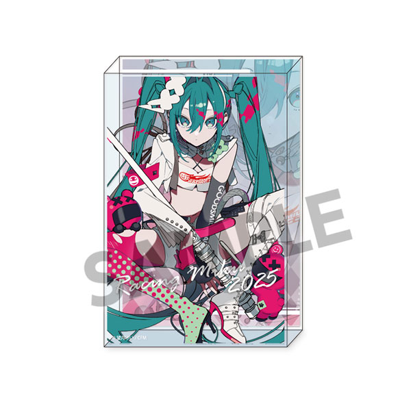 レーシングミク 2025 Rd.1 OKAYAMA Ver. アクリルブロック[ホビー