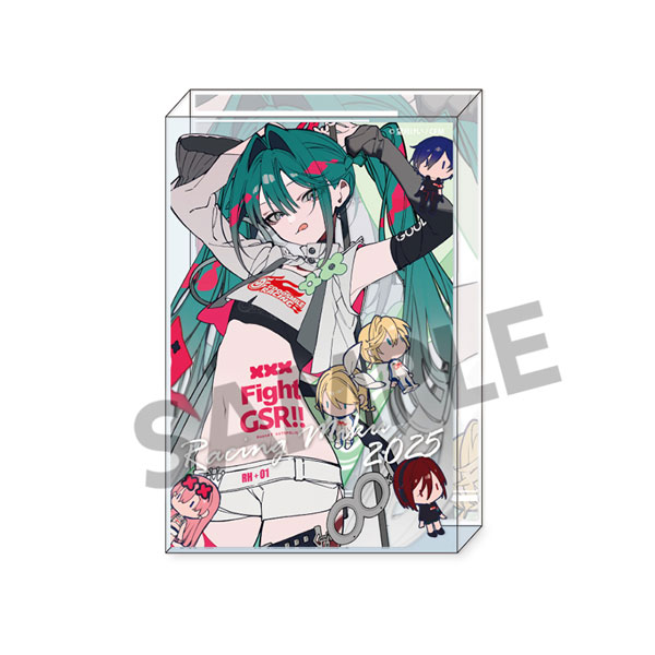 レーシングミク 2025 Rd.7 AUTOPOLIS Ver. アクリルブロック[ホビー