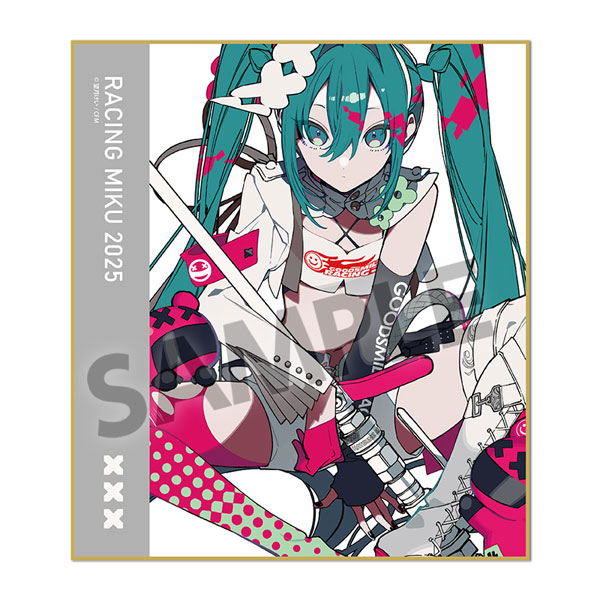 レーシングミク 2025 Rd.1 OKAYAMA Ver. ミニ色紙[ホビーストック