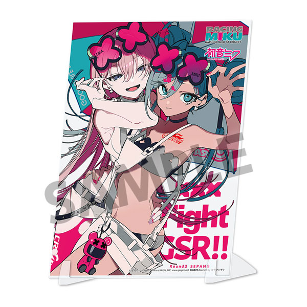 レーシングミク 2025 Rd.3 SEPANG Ver. ビジュアルアクリルプレート