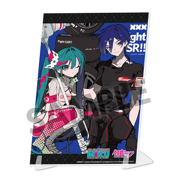 レーシングミク 2025 Rd.5 SUZUKA Ver. ビジュアルアクリルプレート