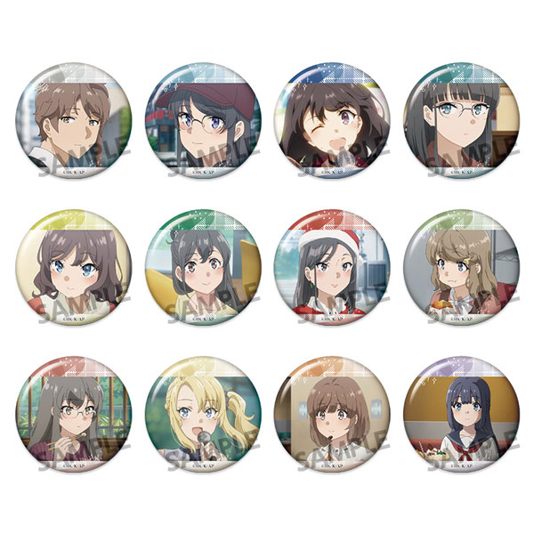 青春ブタ野郎はサンタクロースの夢を見ない トレーディング缶バッジ 12個入りBOX