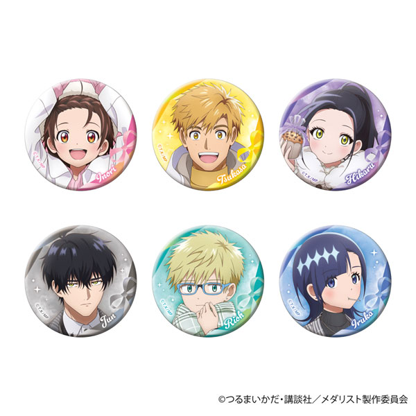 メダリスト ホログラムキャラバッジコレクション バレンタイン 6個入りBOX