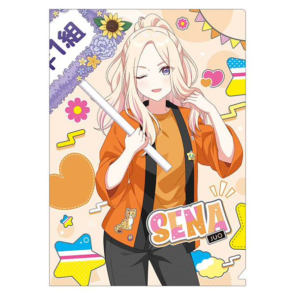 学園アイドルマスター クリアファイル 十王星南 初星文化祭フェア[ムービック]《発売済・在庫品》