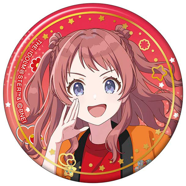 学園アイドルマスター 箔押し缶バッジ 花海咲季 初星文化祭フェア