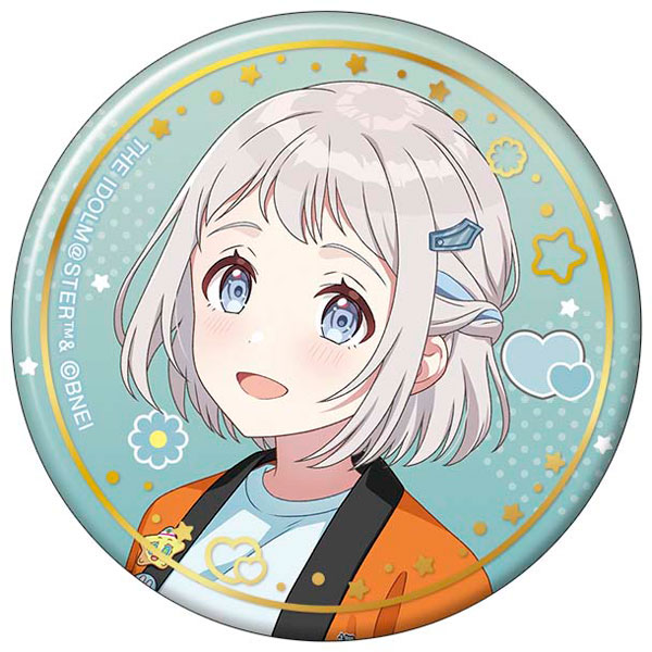 学園アイドルマスター 箔押し缶バッジ 葛城リーリヤ 初星文化祭フェア