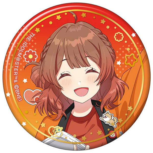 学園アイドルマスター 箔押し缶バッジ 花海佑芽 初星文化祭フェア