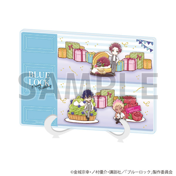 アクリルアートボード(A5サイズ)「TVアニメ『ブルーロック』」08/パターンD 誕生日ver.(グラフアートイラスト)[A3]《０３月予約》