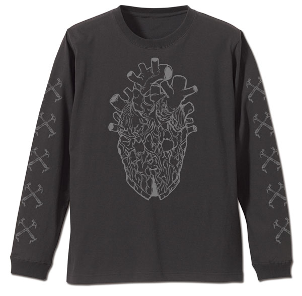 ドロヘドロ(原作版) 心 マスク 袖リブロングスリーブTシャツ/SUMI-M[コスパ]《０４月予約》