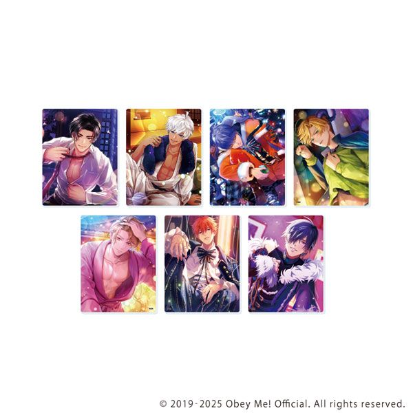 アクリルカード「Obey Me！ Nightbringer」10/公式イラスト 7個入りBOX