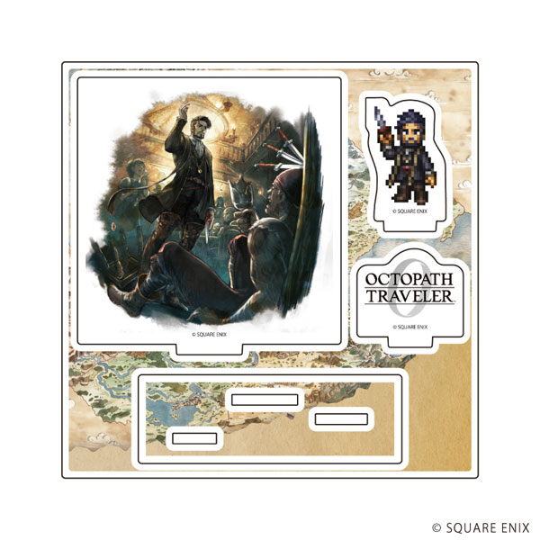 アクリルスタンドプレート「OCTOPATH TRAVELER 0」03/ケルザス(公式イラスト)[A3]《０３月予約》