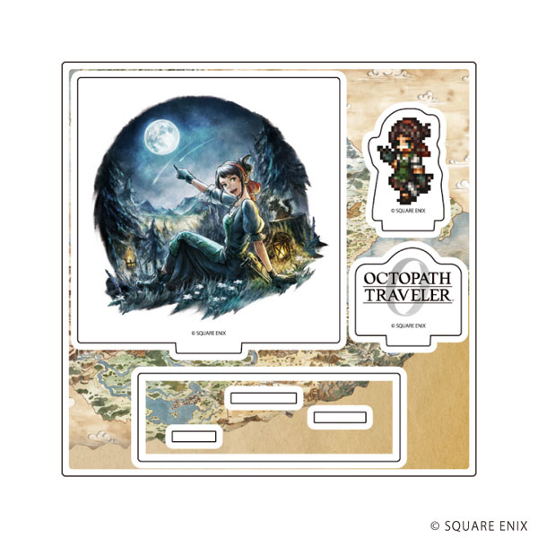 アクリルスタンドプレート「OCTOPATH TRAVELER 0」17/スティア(公式