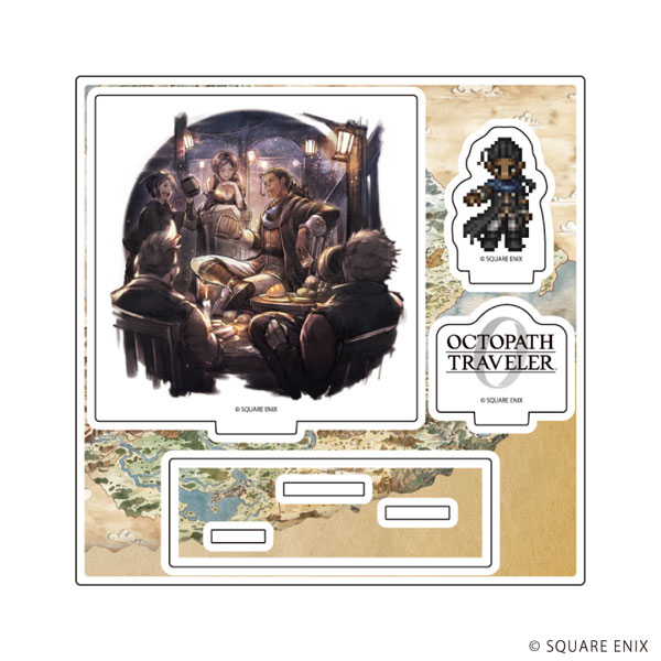 アクリルスタンドプレート「OCTOPATH TRAVELER 0」18/バルジェロ(公式