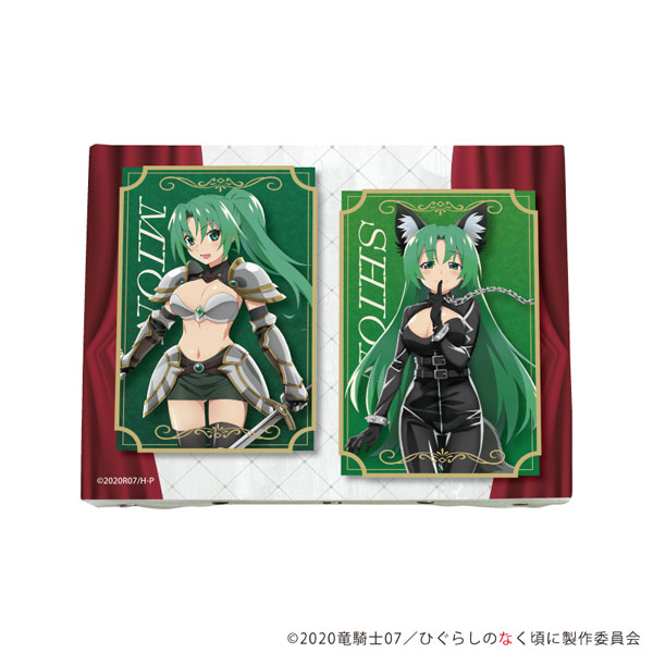 ひぐらし キャンバス キャラファイン 魅音 キャンバスボード「ひぐらしのなく頃に 卒」06/園崎魅音＆園崎詩音