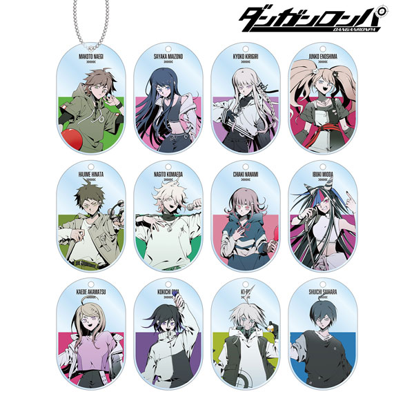 ダンガンロンパシリーズ しづさんイラスト スポーティルックver. トレーディングアクリルキーホルダー 12個入りBOX