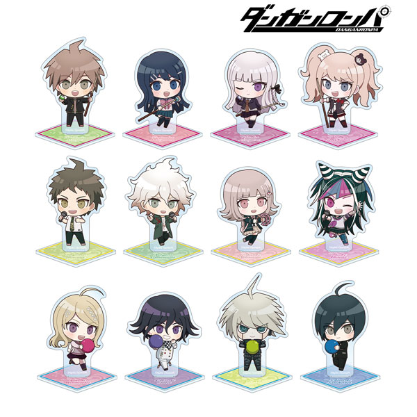 ダンガンロンパシリーズ トレーディング ちびキャラ アクティビティver. アクリルスタンド 12個入りBOX
